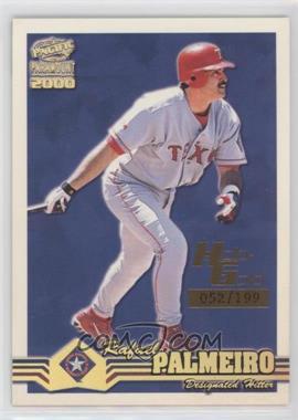 2000 Pacific Paramount - [Base] - Holo-Gold #237 - Rafael Palmeiro /199