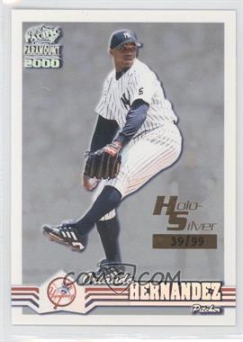 2000 Pacific Paramount - [Base] - Holo-Silver #158 - Orlando Hernandez /99