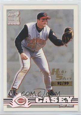 2000 Pacific Paramount - [Base] - Holo-Silver #61 - Sean Casey /99