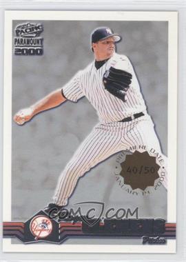 2000 Pacific Paramount - [Base] - Premiere Date #156 - Roger Clemens /50