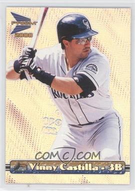 2000 Pacific Prism - [Base] - Chicago SportsFest Embossing #138 - Vinny Castilla