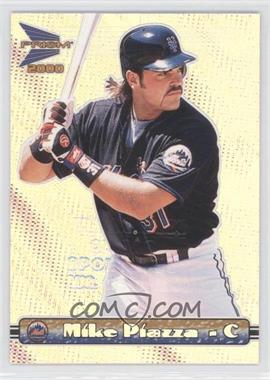 2000 Pacific Prism - [Base] - Chicago SportsFest Embossing #95 - Mike Piazza