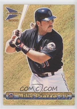 2000 Pacific Prism - [Base] - Gold Rapture #95 - Mike Piazza