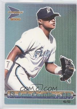 2000 Pacific Prism - [Base] - Holographic Blue #58 - Luis Castillo /80