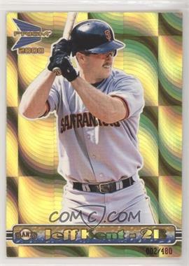 2000 Pacific Prism - [Base] - Holographic Gold #130 - Jeff Kent /480