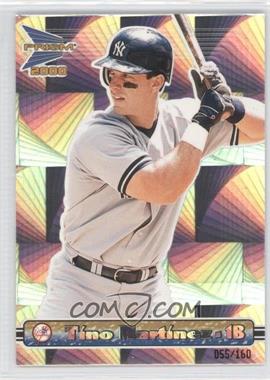 2000 Pacific Prism - [Base] - Holographic Mirror #100 - Tino Martinez /160