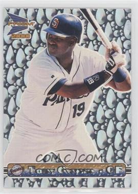 2000 Pacific Prism - [Base] - Silver Drops #126 - Tony Gwynn