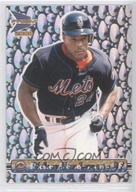 2000 Pacific Prism - [Base] - Silver Drops #93 - Rickey Henderson