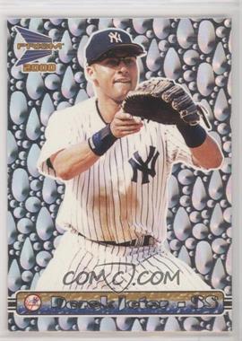 2000 Pacific Prism - [Base] - Silver Drops #99 - Derek Jeter