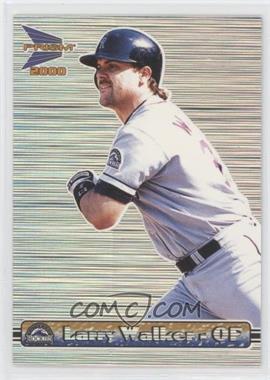 2000 Pacific Prism - [Base] - Silver Tinsel #52 - Larry Walker