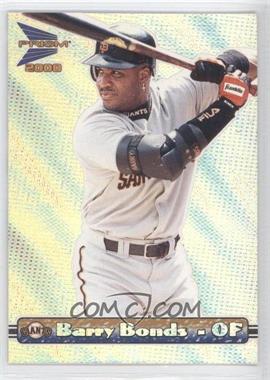 2000 Pacific Prism - [Base] #128 - Barry Bonds