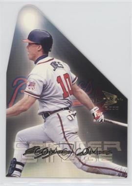 2000 Pacific Prism - Center Stage Die-Cuts #1 - Chipper Jones