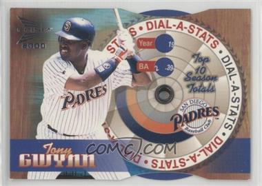 2000 Pacific Prism - Dial-A-Stats #8 - Tony Gwynn [Noted]