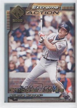 2000 Pacific Private Stock - Extreme Action #2 - Chipper Jones