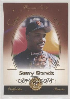2000 Pacific Private Stock - Reserve #16 - Barry Bonds
