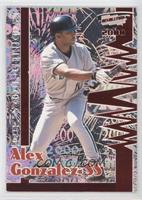 Alex Gonzalez #/63