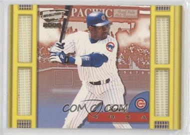 2000 Pacific Revolution - Foul Pole Net-Fusions #5 - Sammy Sosa