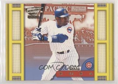 2000 Pacific Revolution - Foul Pole Net-Fusions #5 - Sammy Sosa