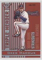 Greg Maddux #/299