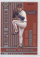 Greg Maddux #/999