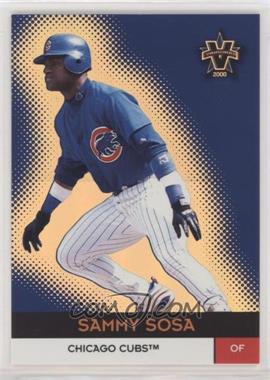 2000 Pacific Vanguard - [Base] - Holographic Gold #58 - Sammy Sosa /99