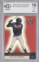 Alfonso Soriano [BCCG 10 Mint or Better]