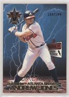 Andruw Jones [EX to NM] #/199