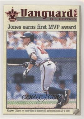 2000 Pacific Vanguard - Vanguard Press NL #1 - Chipper Jones