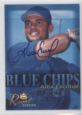 2000 Royal Rookies - Blue Chips - Autographs #_ALES - Alex Escobar /1995