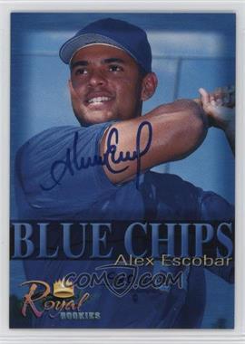 2000 Royal Rookies - Blue Chips - Autographs #_ALES - Alex Escobar /1995