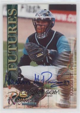 2000 Royal Rookies - Futures - Autographs #24 - Maxim St. Pierre /4950