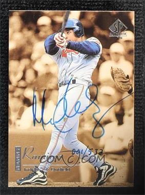 2000 SP Authentic - Autographed Buybacks #99SP-27 - Manny Ramirez (1999 SP Authentic) /532