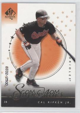 2000 SP Authentic - [Base] #100 - Cal Ripken Jr. /2500