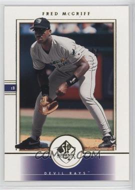 2000 SP Authentic - [Base] #169 - Fred McGriff