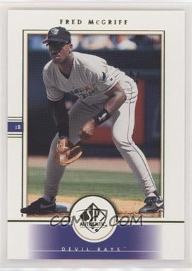 2000 SP Authentic - [Base] #169 - Fred McGriff