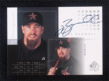 2000 SP Authentic - Chirography #JB - Jeff Bagwell