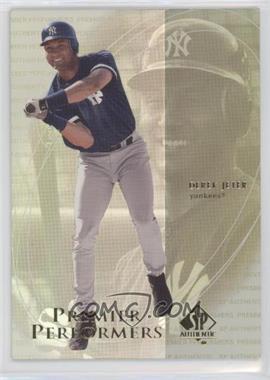 2000 SP Authentic - Premier Performers #PP7 - Derek Jeter