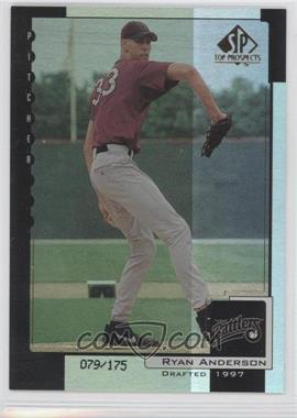 2000 SP Top Prospects - [Base] - Premium Edition #71 - Ryan Anderson /175