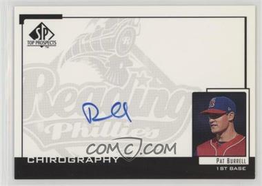 2000 SP Top Prospects - Chirography #PB - Pat Burrell