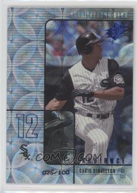 2000 SPx - [Base] - Radiance #115 - Chris Singleton /100