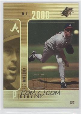 2000 SPx - [Base] #12 - Greg Maddux