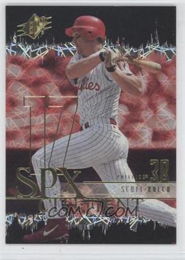 2000 SPx - SPXcitement #XC7 - Scott Rolen