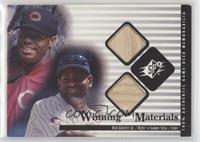 Sammy Sosa, Ken Griffey Jr. [EX to NM]