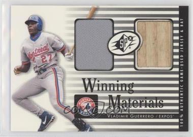 2000 SPx - Winning Materials #WM-VG - Vladimir Guerrero