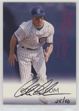 2000 Skybox - Autographics - Purple Foil #_COLI - Cole Liniak /50