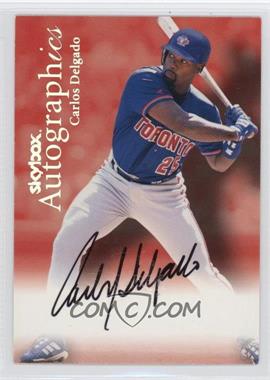 2000 Skybox - Autographics #_CADE - Carlos Delgado