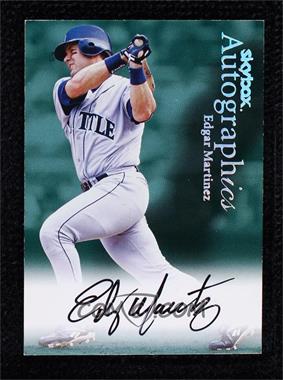 2000 Skybox - Autographics #_EDMA - Edgar Martinez