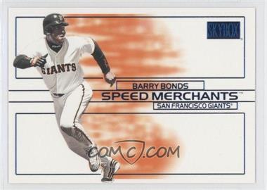 2000 Skybox - Speed Merchants #9SM - Barry Bonds