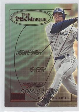 2000 Skybox - The Technique - Star Rubies #15T - Jeff Bagwell /50