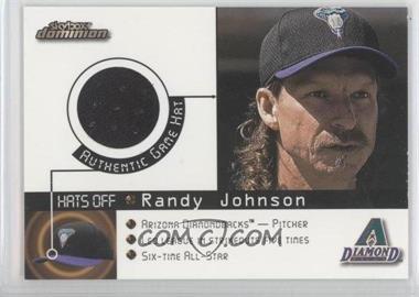 2000 Skybox Dominion - Hats Off #_RAJO - Randy Johnson